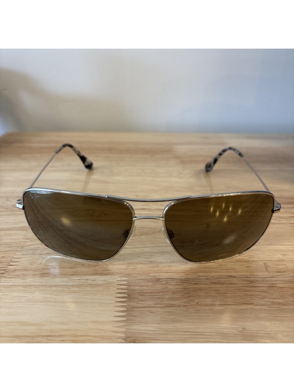 Maui Jim Sunglasses Cook Pines MJ774-17 Titanium Silver 63-15-143 Polarized
